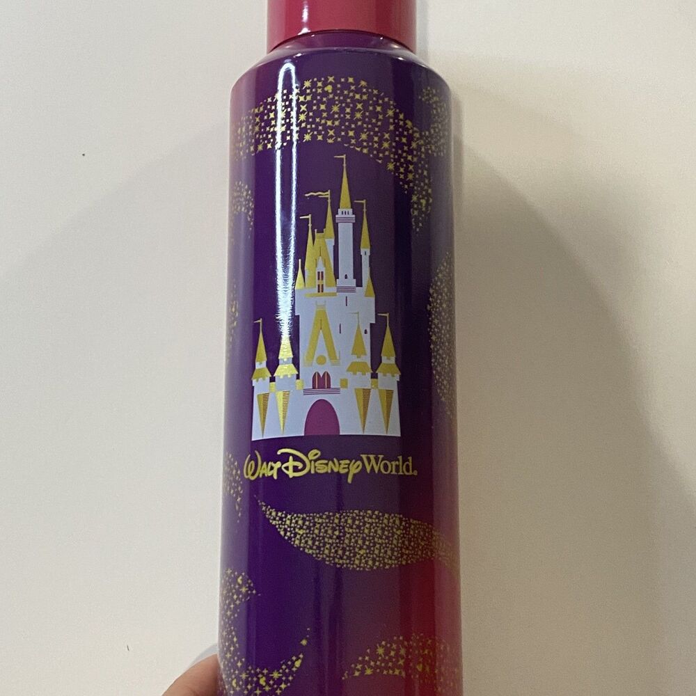 Starbucks Walt Disney World Castle Water Bottle 20 fl oz Purple Pink Collectable